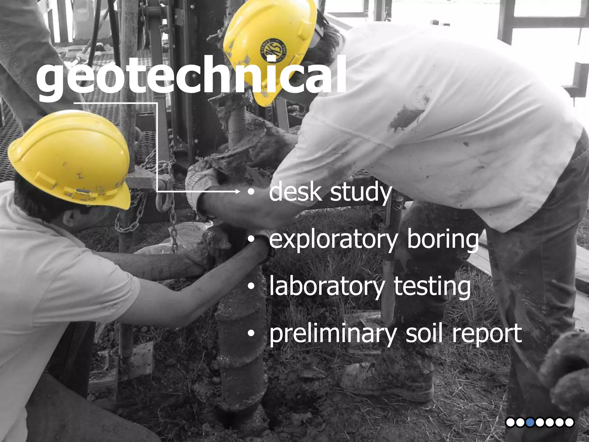 architecturalstructuralmechanical (HVAC, Plumbing)electricalexisting documents