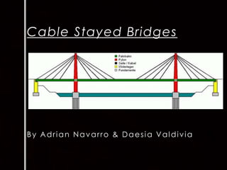 Cable Stayed Bridges
By Adrian Navarro & Daesia Valdivia
 