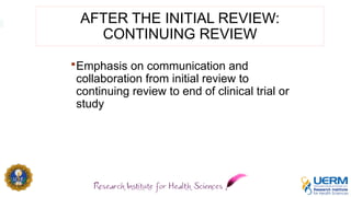 Role of Ethics Review Committee in Research.pptx