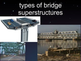 types of bridge superstructures 