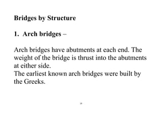 Bridges and their types | PDF
