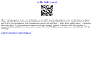 Bridges And Their Types Bridges Essay | PDF