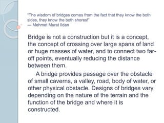Bridges in the world | PPTX