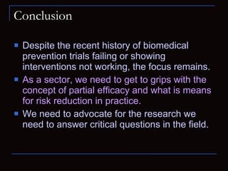 Biomedical HIV prevention | PPT