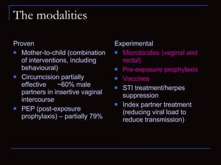 Biomedical HIV prevention | PPT