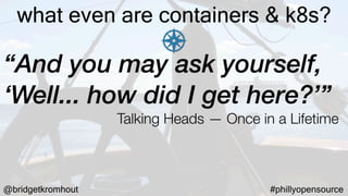 Day 2 Kubernetes - Tools for Operability (Philly Open Source)