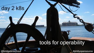 Day 2 Kubernetes - Tools for Operability (Philly Open Source)