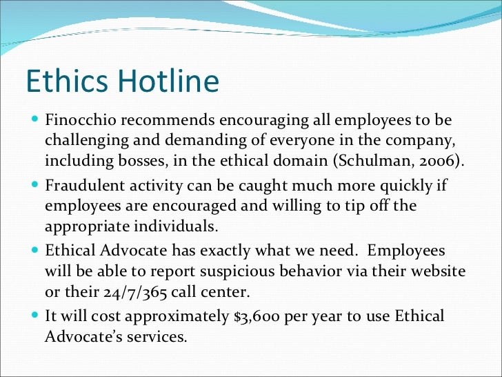 Ethics Management Presentation