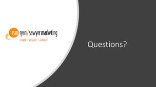 Questions?
 
