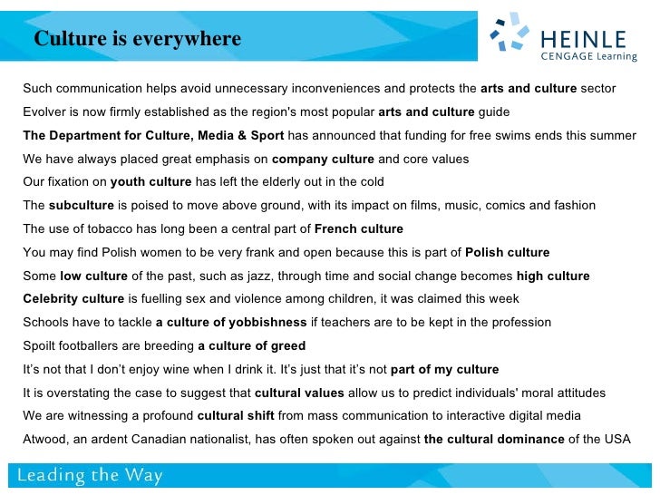 Bridging The Culture Gap