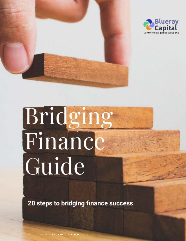 20 steps to bridging nance success
Bridging
Finance
Guide
www.blueraycapital.co.uk
 