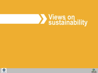 Views on 
sustainability 
 