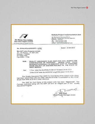 Rail Vikas Nigam Limited 31
 