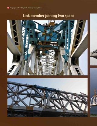 Link member joining two spans
Bridging over River Bhagirathi - Concept to completion
52
 