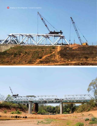 Bridging over River Bhagirathi - Concept to completion
58
 