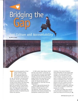 Bridging the gap | PDF