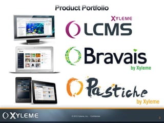 © 2012 Xyleme, Inc. - Confidential
                                     3   3
 