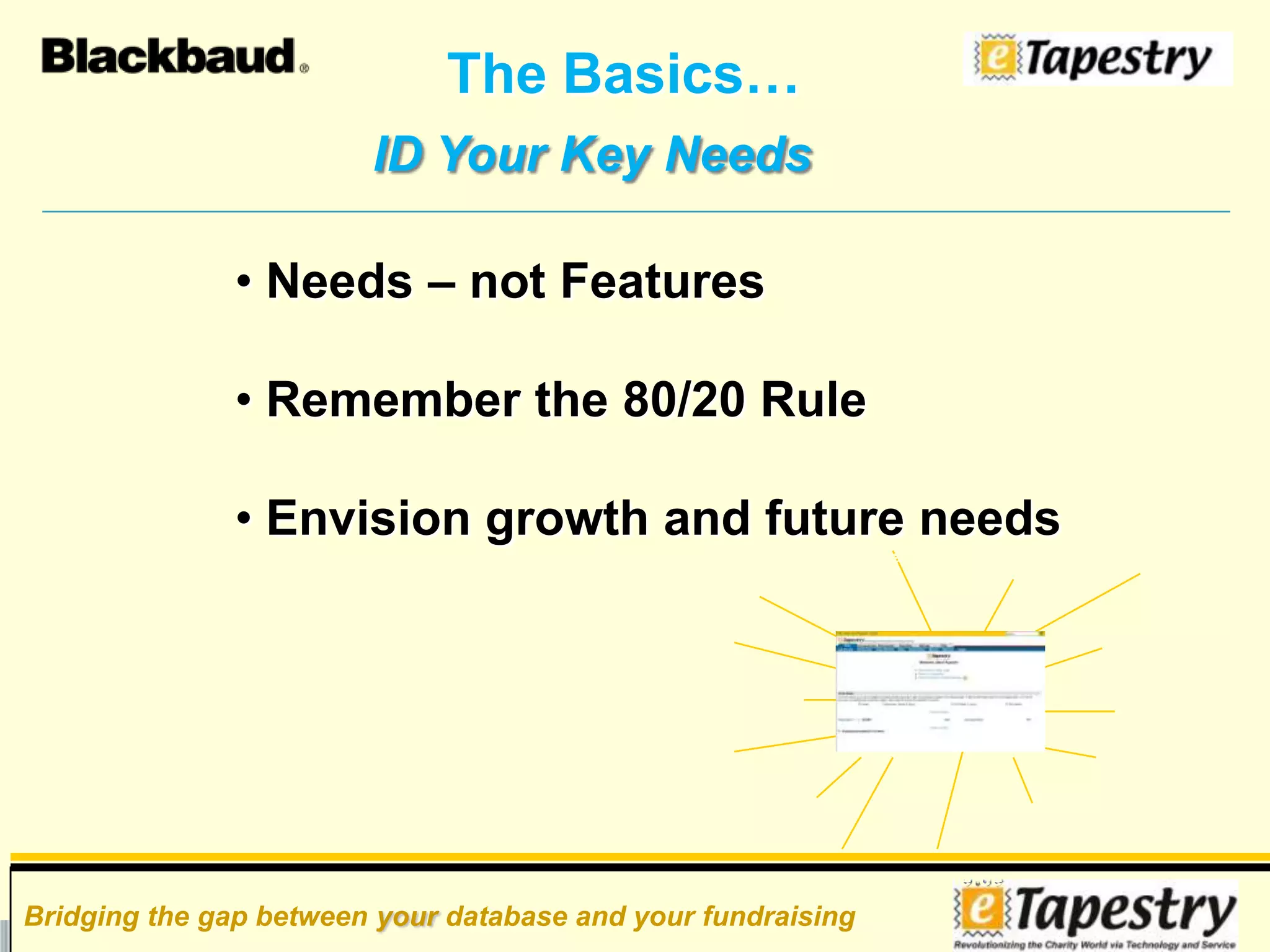  Help you improve the donor stewardship experience