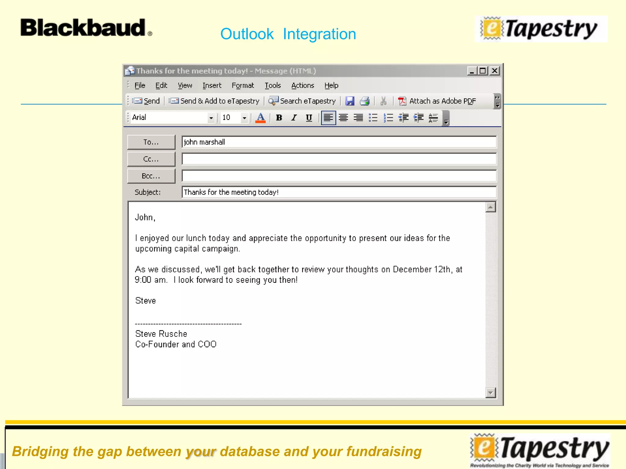  Relationship Tracking