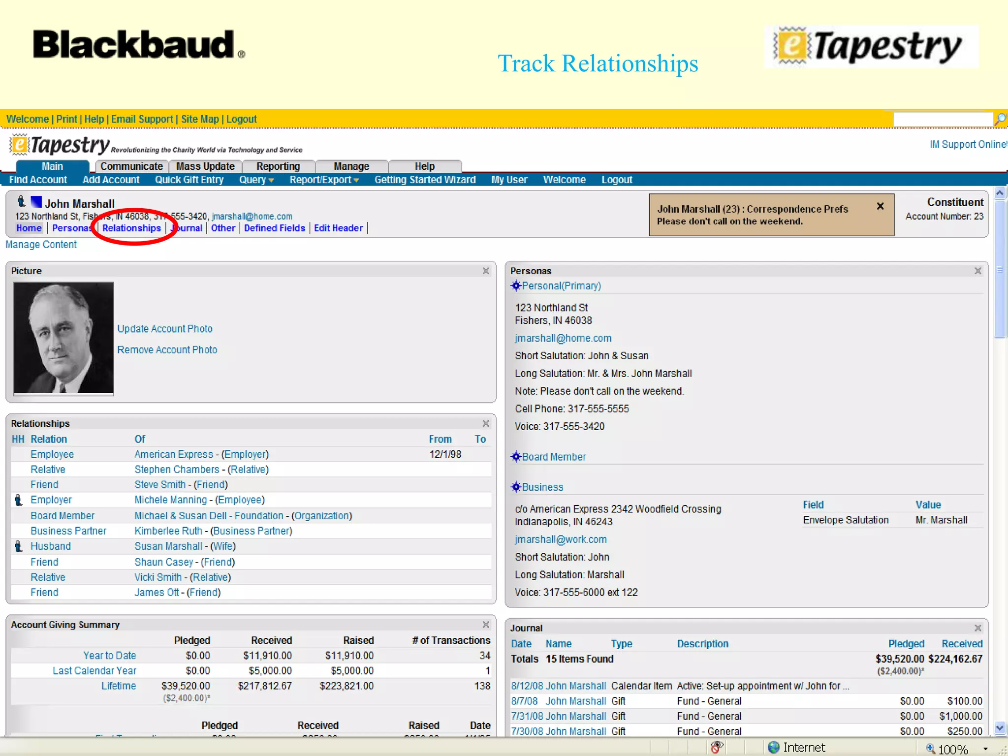 Expect to find information online