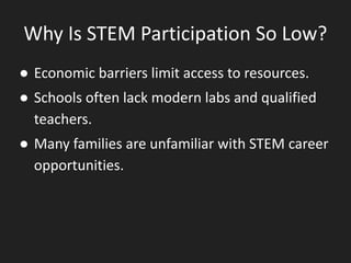 Bridging the Gap in STEM Education for Every Indian Child | PDF
