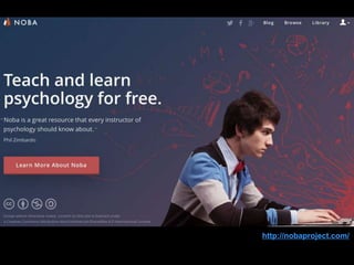 http://nobaproject.com/
 