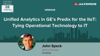 Bridging the Industrial IoT Gap | PPT