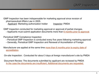Pmda Inspection Bridging the information gap of japan pharma mp ppt | PDF | Web ...