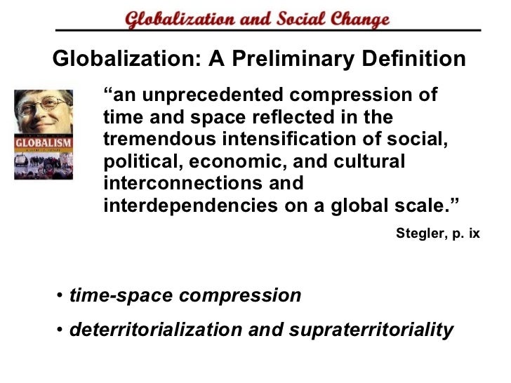 Brief Definition Globalization