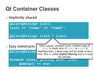 A Brief Introduction to the Qt Application Framework | PDF