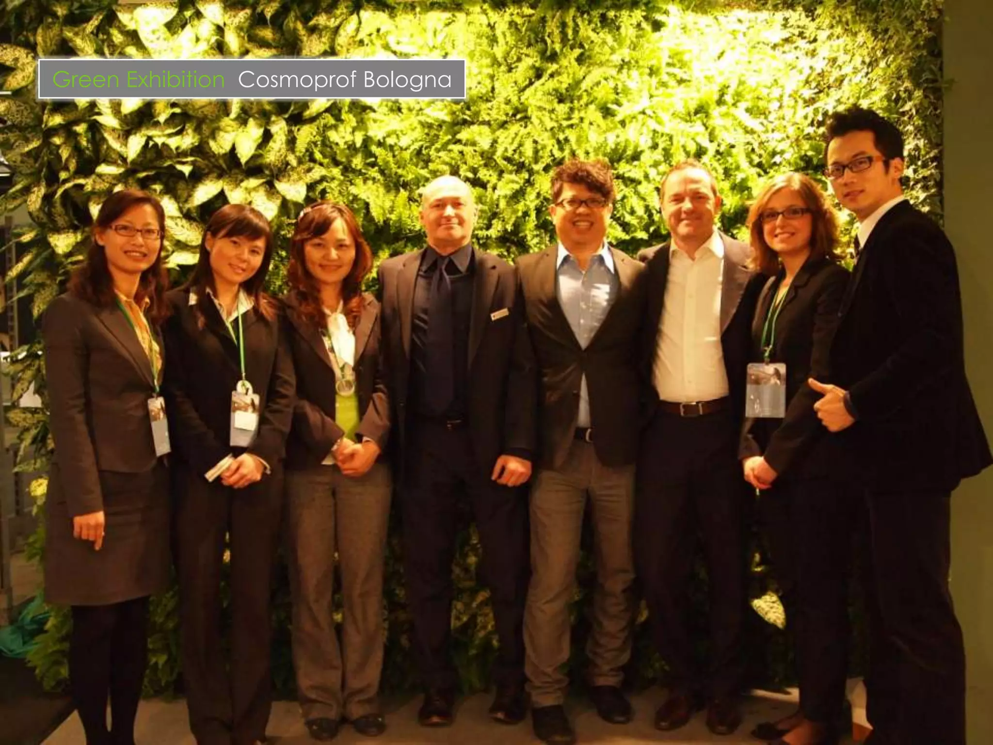 Green Exhibition Cosmoprof Bologna
 