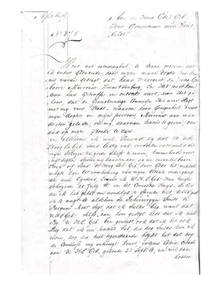 Brief chirurgijn Jacob van der Wagt uit Veenwouden 1815