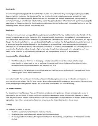 To understand that every period or age has its own identity or characteristics.