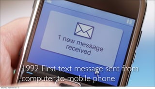 Brief history about mobile marketing | PDF