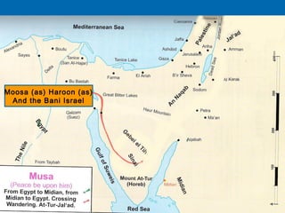 Koh E Toor Map Brief History Of Bani Israel