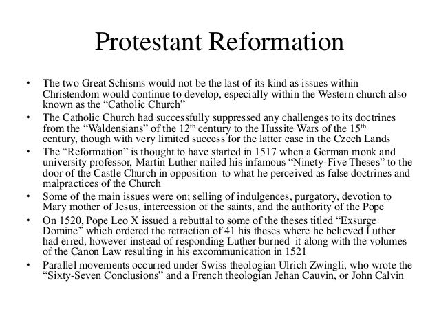 Church essay