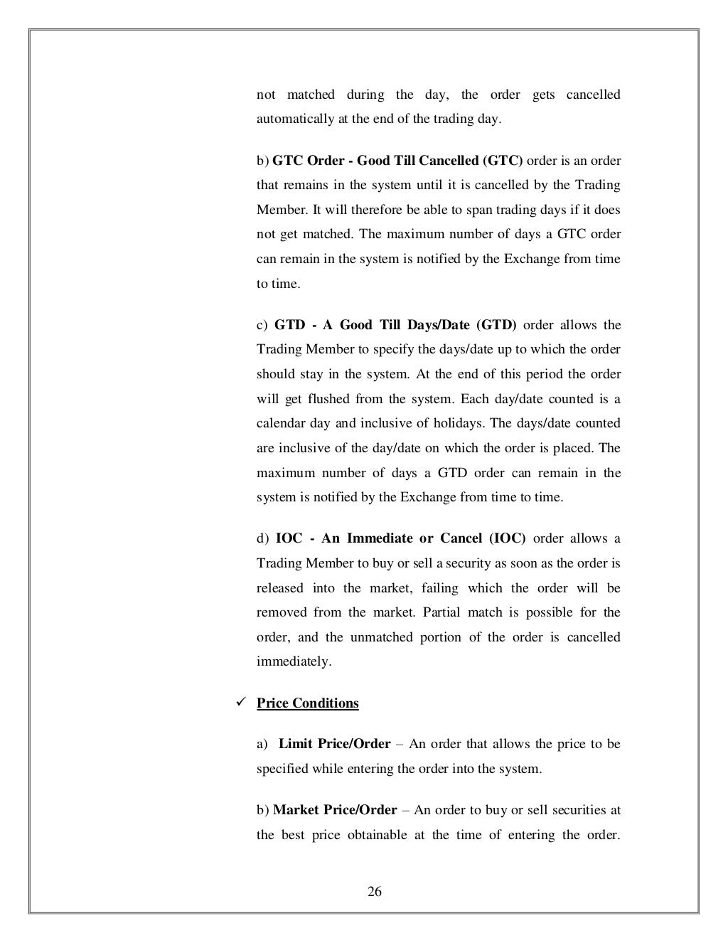 Brief history of stock exchange in india