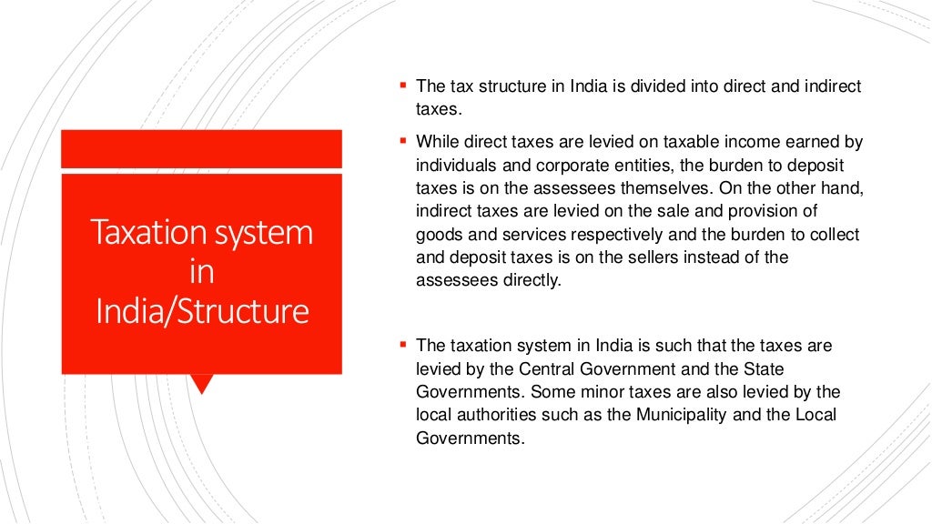 History of Indian Taxation