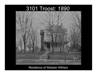 3101 Troost: 1890




Residence of Webster Withers
 