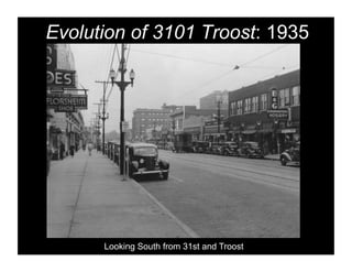 Evolution of 3101 Troost: 1935




      Looking South from 31st and Troost
 