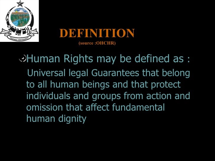 Brief human rights (by adv. rai m raza sher)
