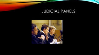 JUDICIAL PANELS
 