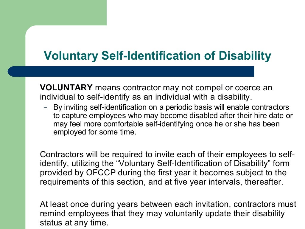 Briefing on revisions to section 503 of the rehabilitation act of 197…