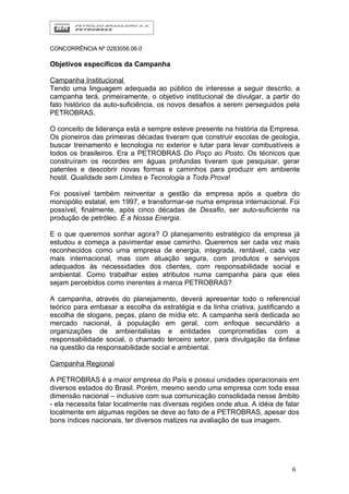 Briefing Petrobras