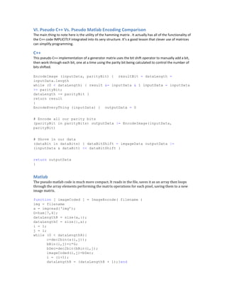 Brief Introduction to Error Correction Coding | PDF