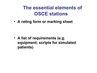 Patient Script Osce Brief Introduction to OSCE-OSPE as per NMC Norms .ppt