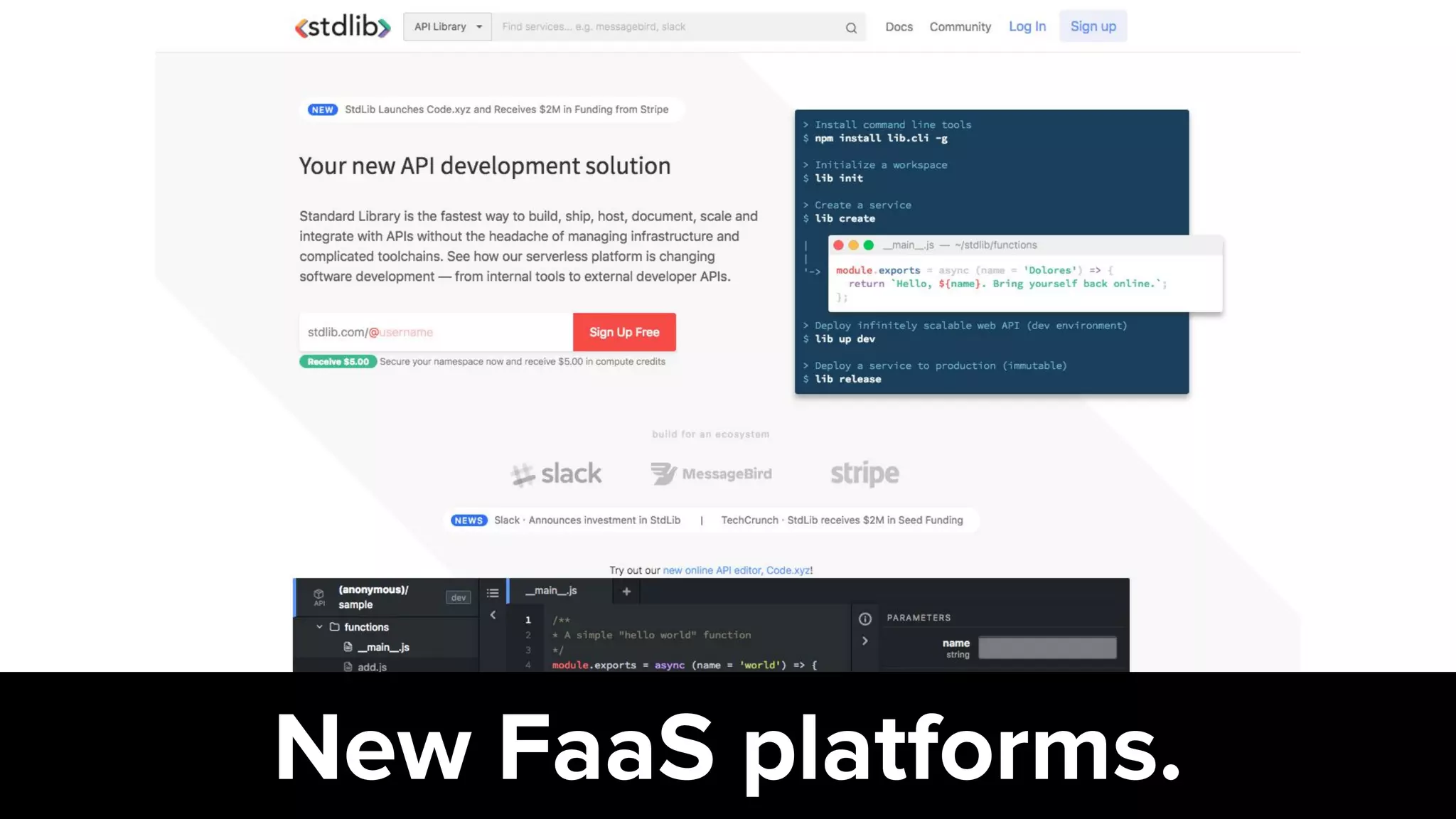 Brief introduction to Serverless (2018)