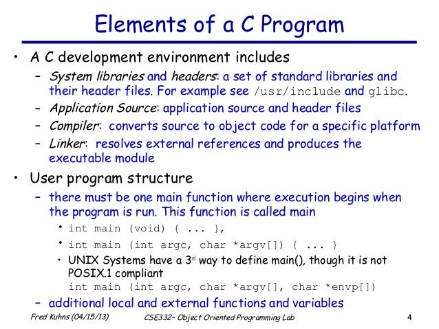 c programming language