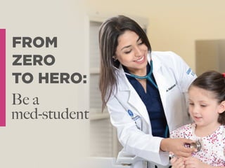 FROM
ZERO
TO HERO:
Be a
med-student
 
