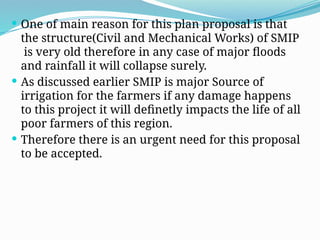 BRIEF NOTE SMIP project in jawali (1).pptx